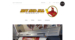 Desktop Screenshot of anyandallgraphics.com